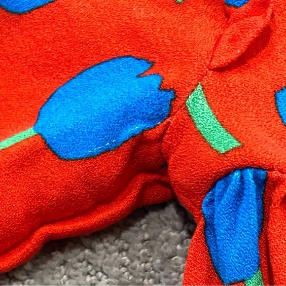 Stella McCartney Kids girls red tulip dress - Picture 7 of 7